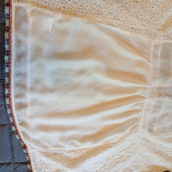 *Host Pick* Johnny Was Collection Petals Embroidered Eyelet Georgette Tunic, 2x - Picture 14 of 16